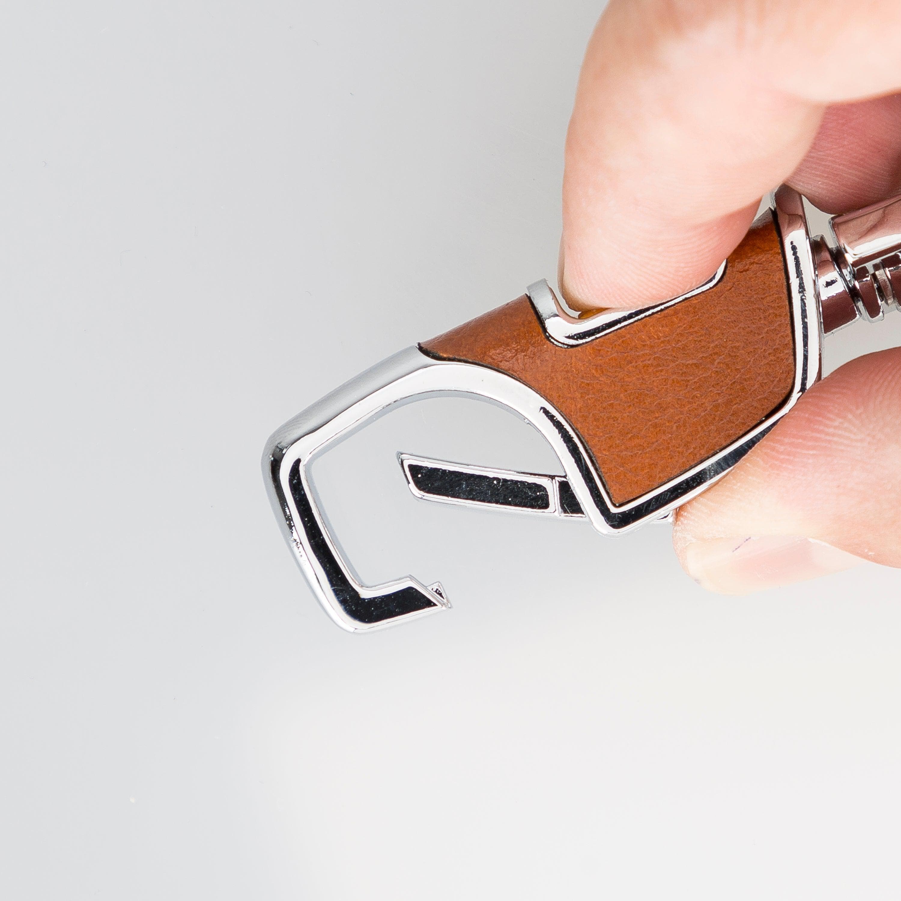 BKR12 Leather Keyring - V9