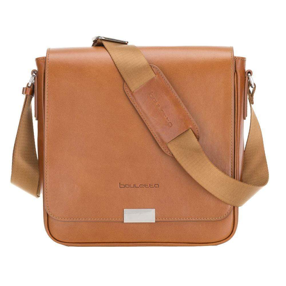 B2B-Calisto Handmade Genuine Leather Shoulder Strap Messenger Bags Tan / Leather Bouletta B2B