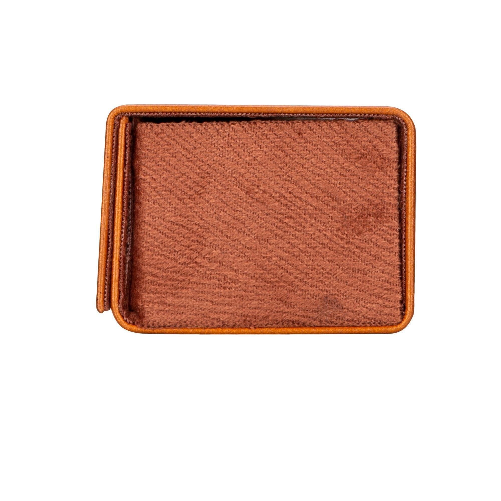 Clever Leather Glasses Case - Rustic Tan