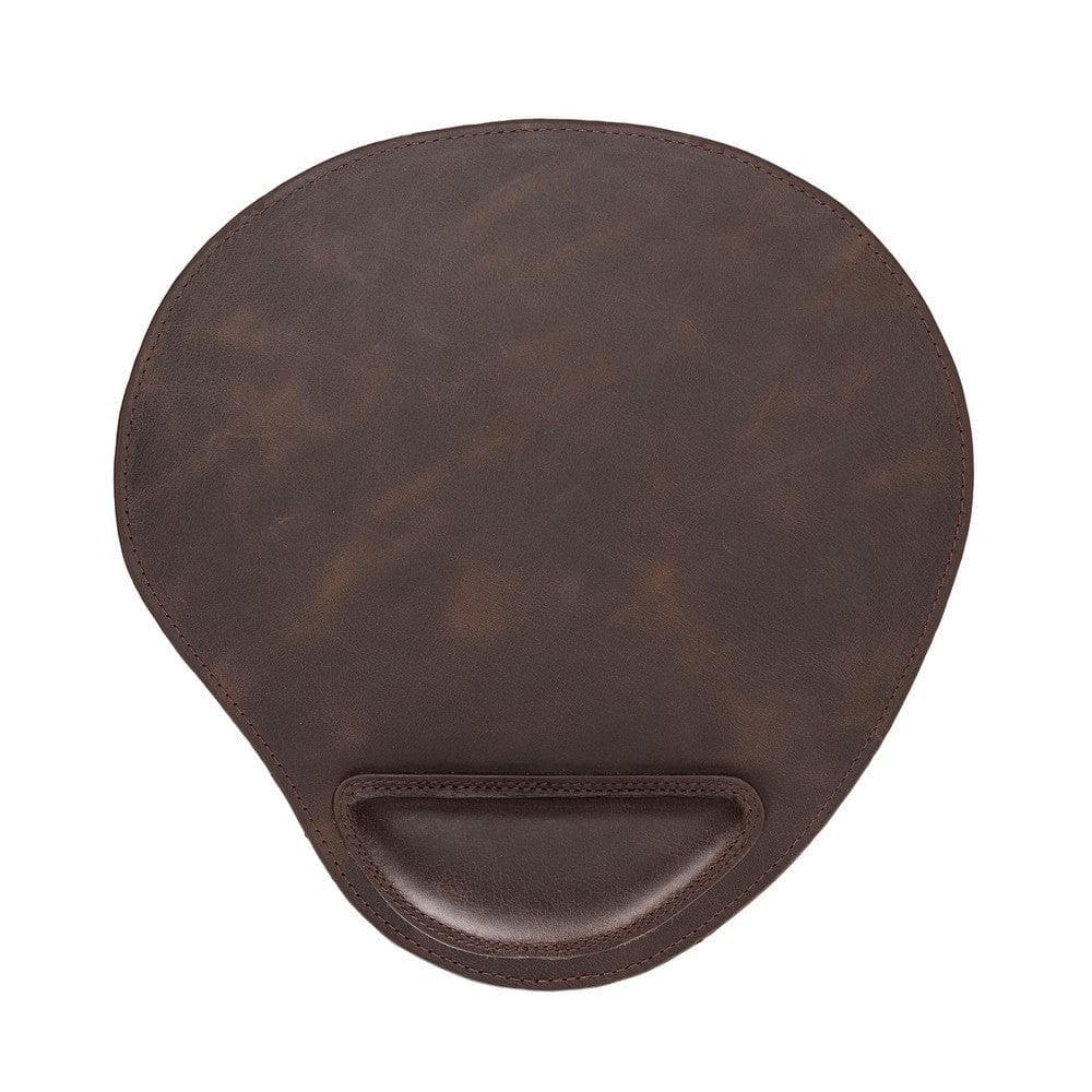 Cushioned Genuine Leather Mouse Pad