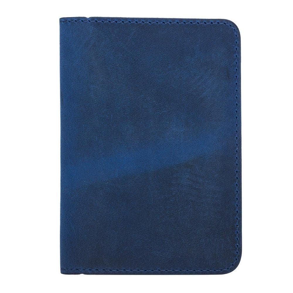 Dalfsen Leather Card Holder - Blue