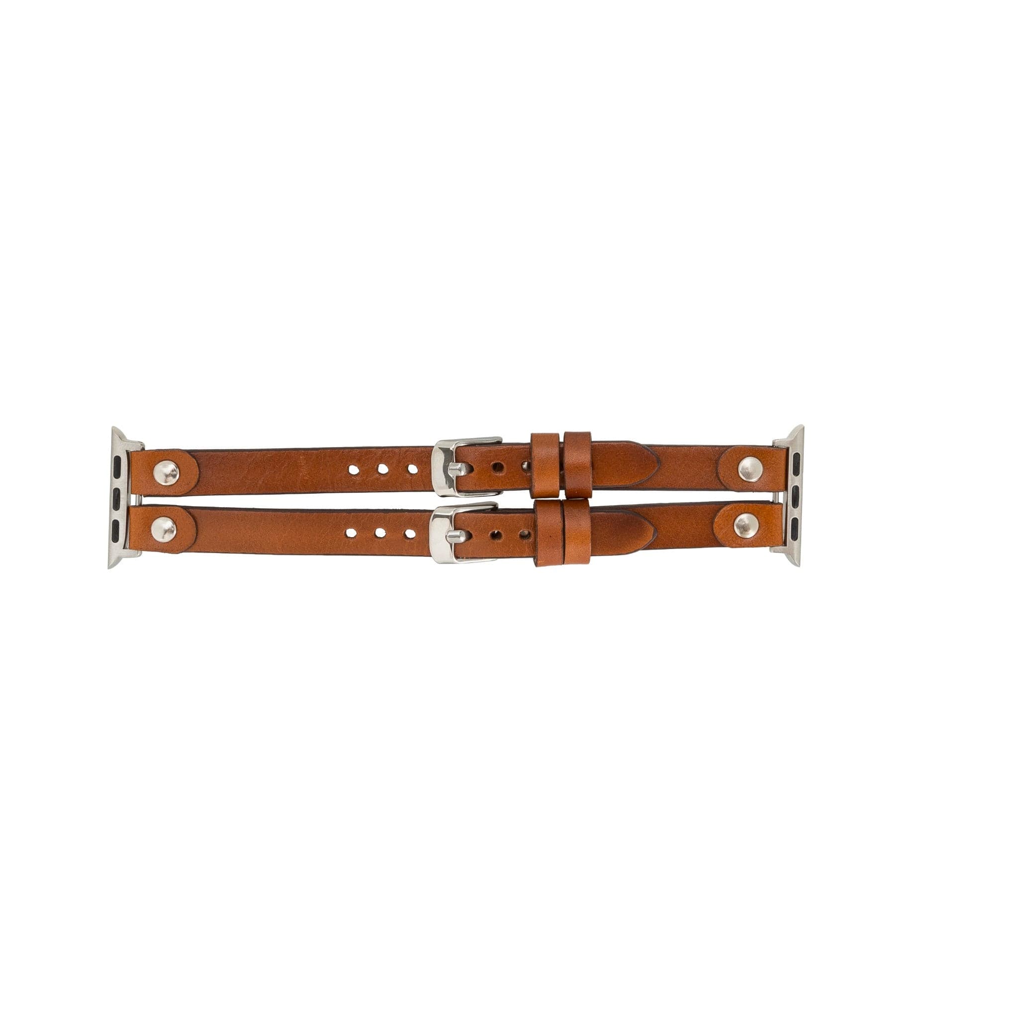 Durham Ely Apple Watch Leather Straps - NU2 / Gold