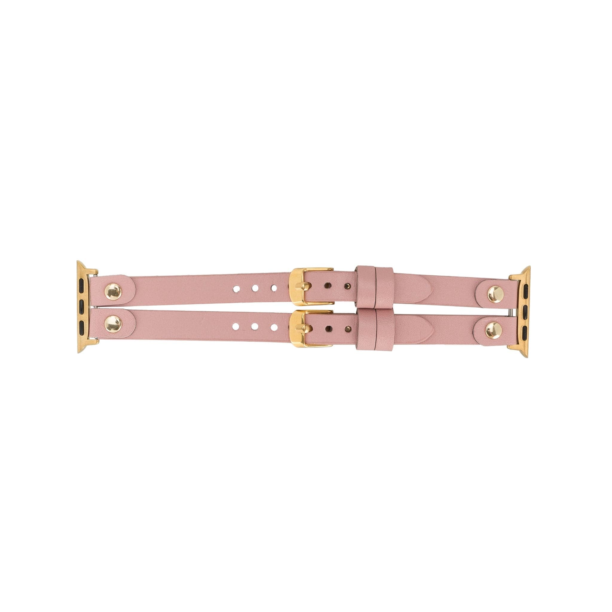 Durham Ely Apple Watch Leather Straps - NU2 / Gold