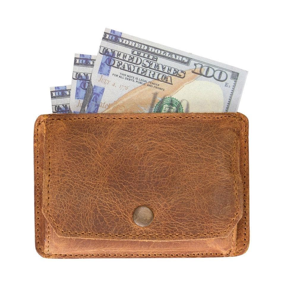 Functional Genuine Leather Coin Holder