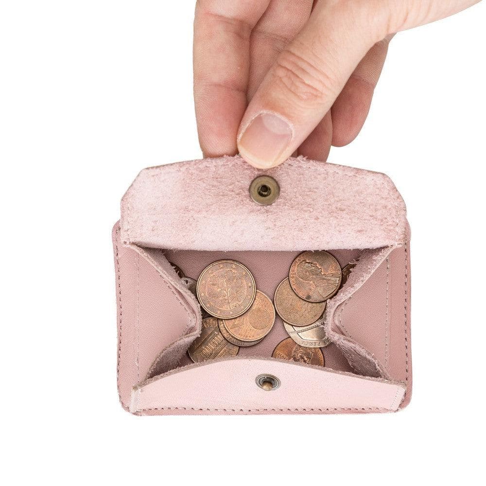 Functional Genuine Leather Coin Holder