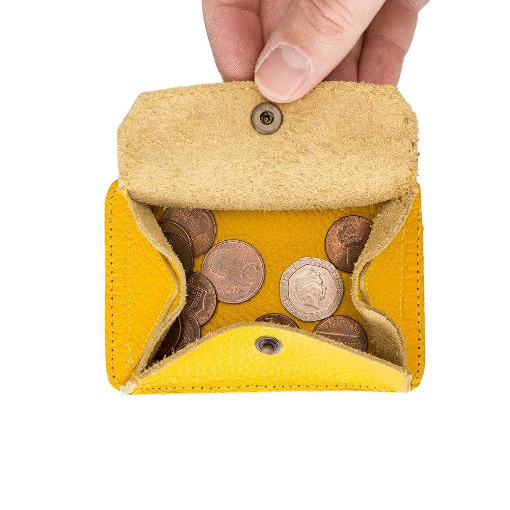 Functional Genuine Leather Coin Holder