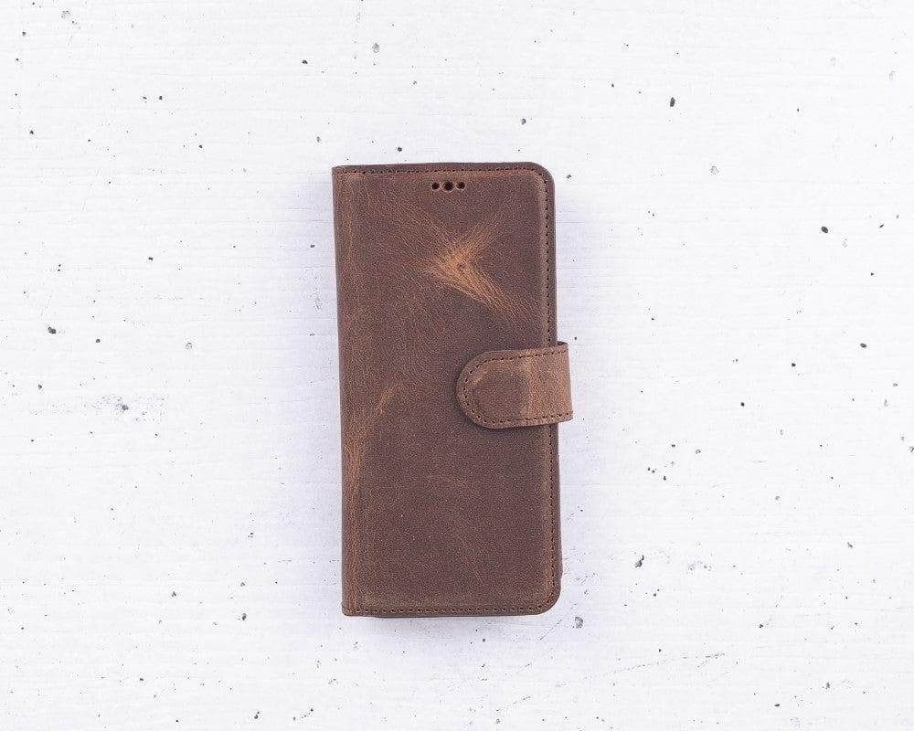 Google Pixel 4 Series Detachble Magnetic Wallet Leather Case - Google Pixel XL / Tan