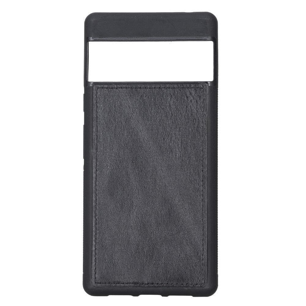 Google Pixel 6 and Google Pixel 5 Series Detachble Magnetic Wallet Leather Case - Google Pixel 5 / Black