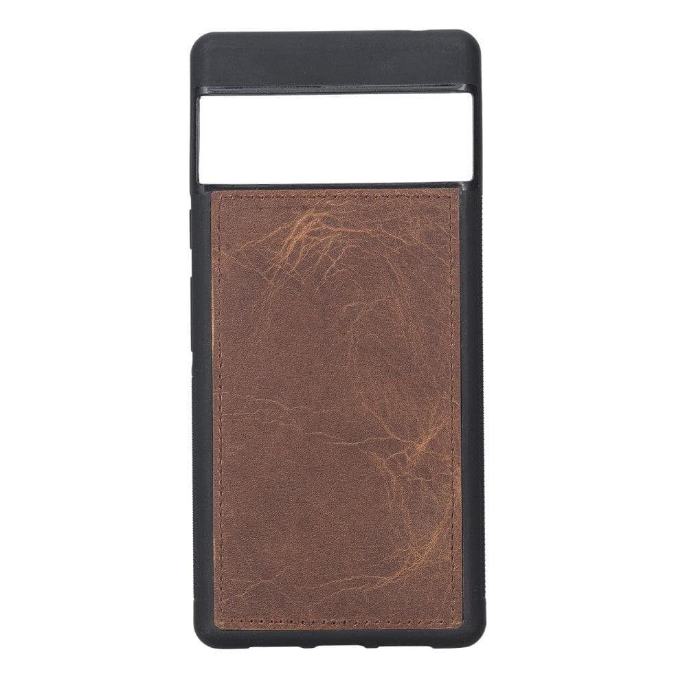 Google Pixel 6 and Google Pixel 5 Series Detachble Magnetic Wallet Leather Case - Google Pixel 6 Pro / Brown