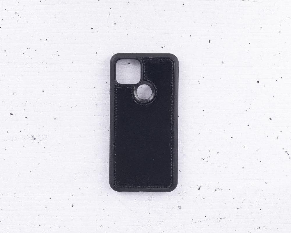 Google Pixel 6 and Google Pixel 5 Series Detachble Magnetic Wallet Leather Case - Google Pixel 5 / Black