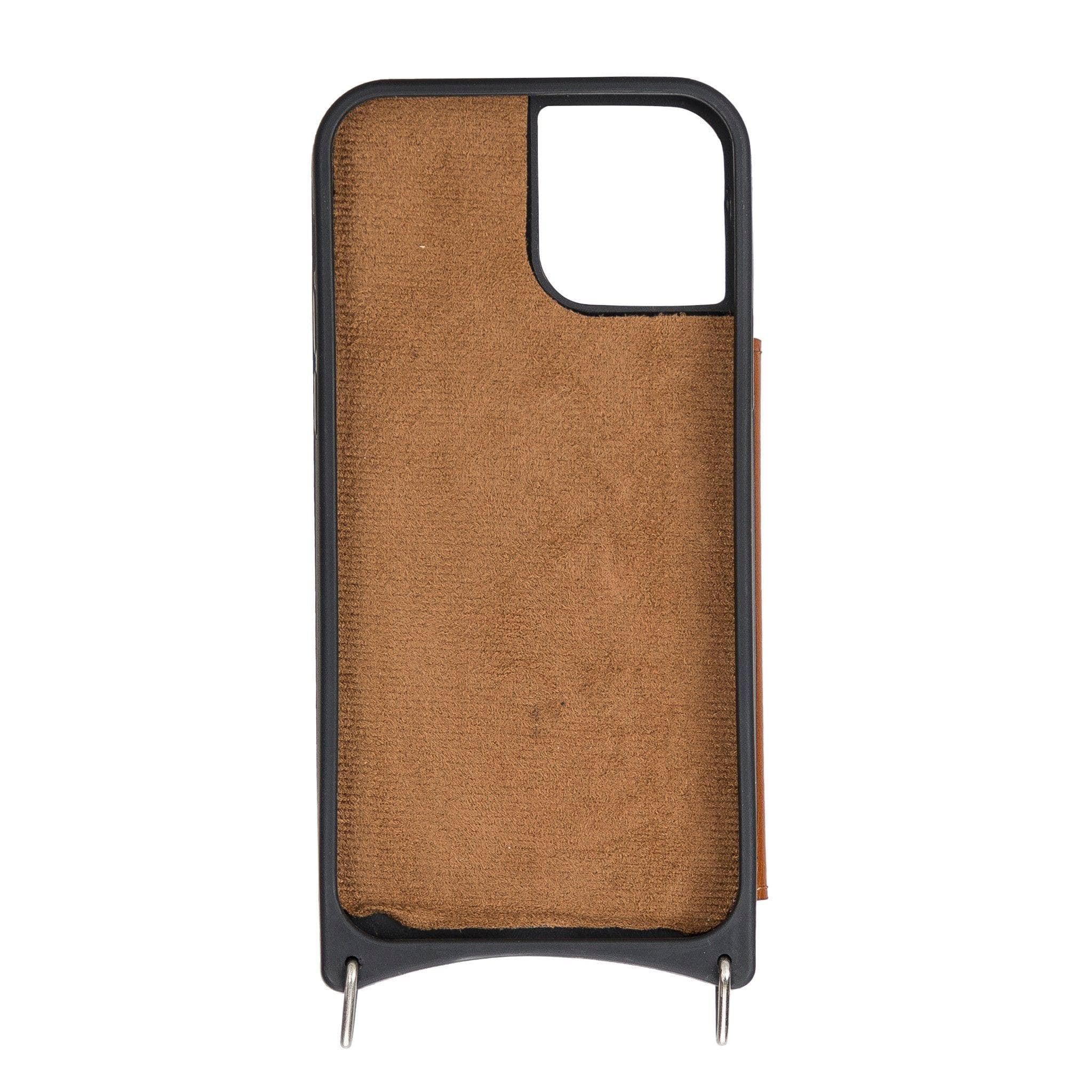 iPhone 12 Series Leather Saff UFW Plain Strap - iPhone 12 Pro 6.1' / Mink