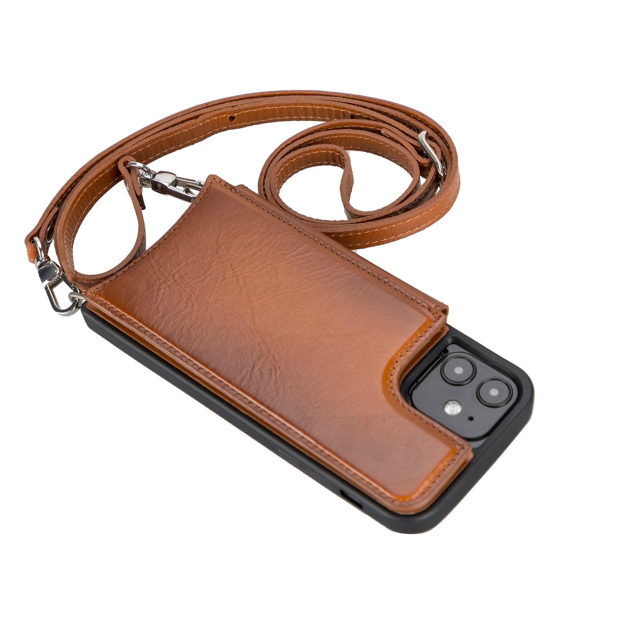 iPhone 12 Series Leather Saff UFW Plain Strap - iPhone 12 Pro 6.1' / Mink