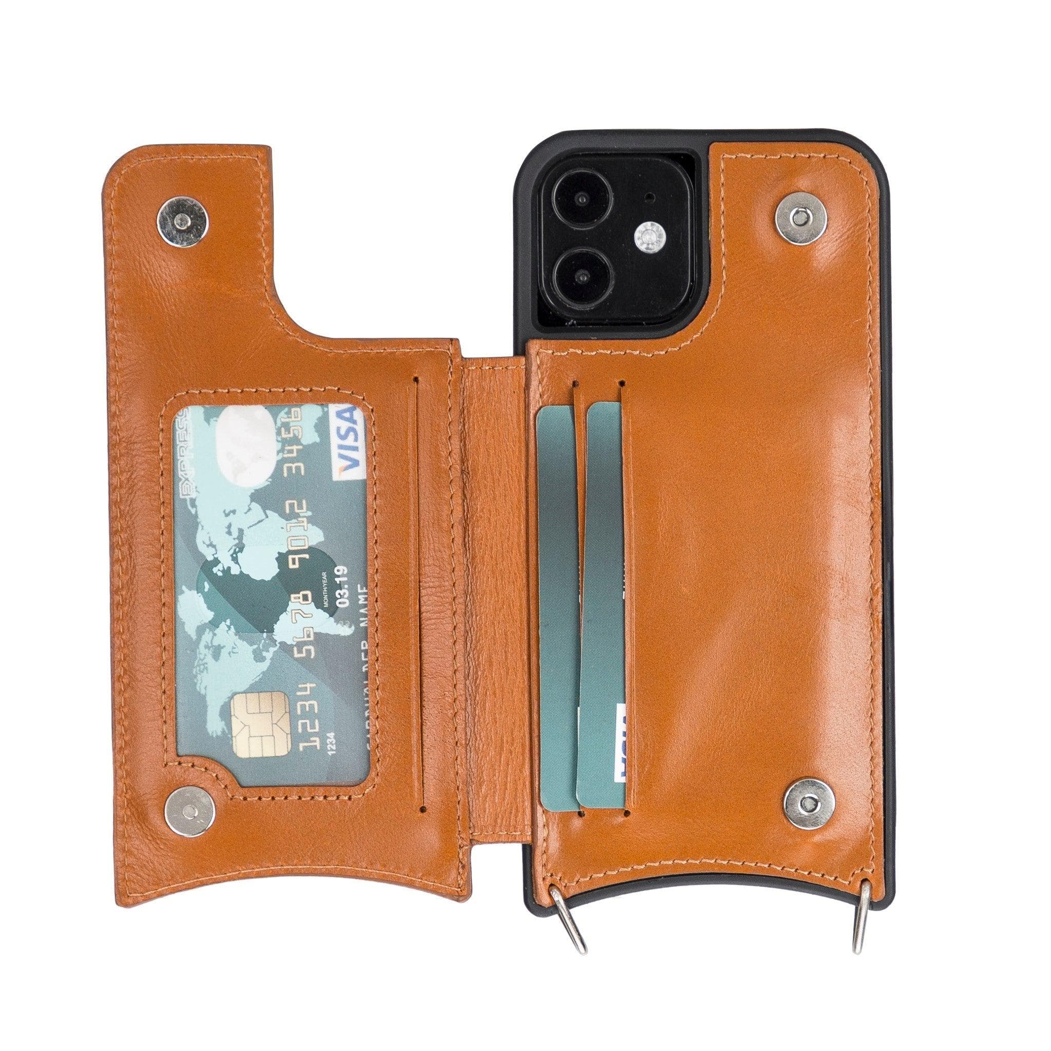 iPhone 12 Series Leather Saff UFW Plain Strap - iPhone 12 Pro 6.1' / Mink