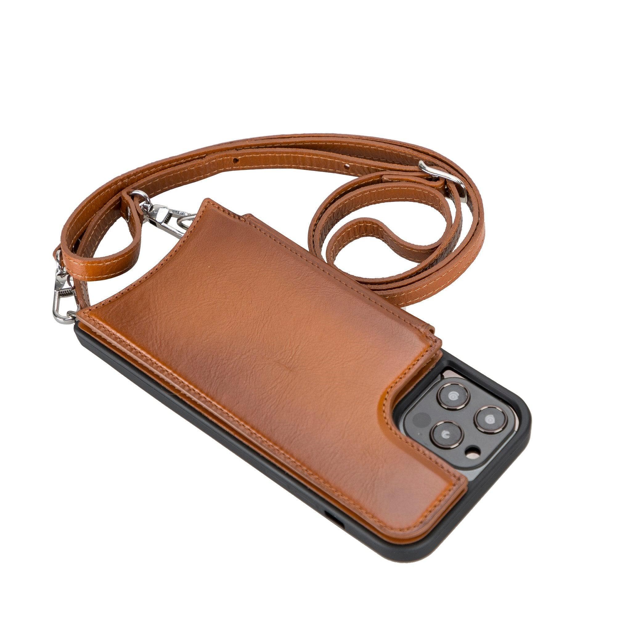 iPhone 12 Series Leather Saff UFW Plain Strap - iPhone 12 Pro 6.1' / Mink