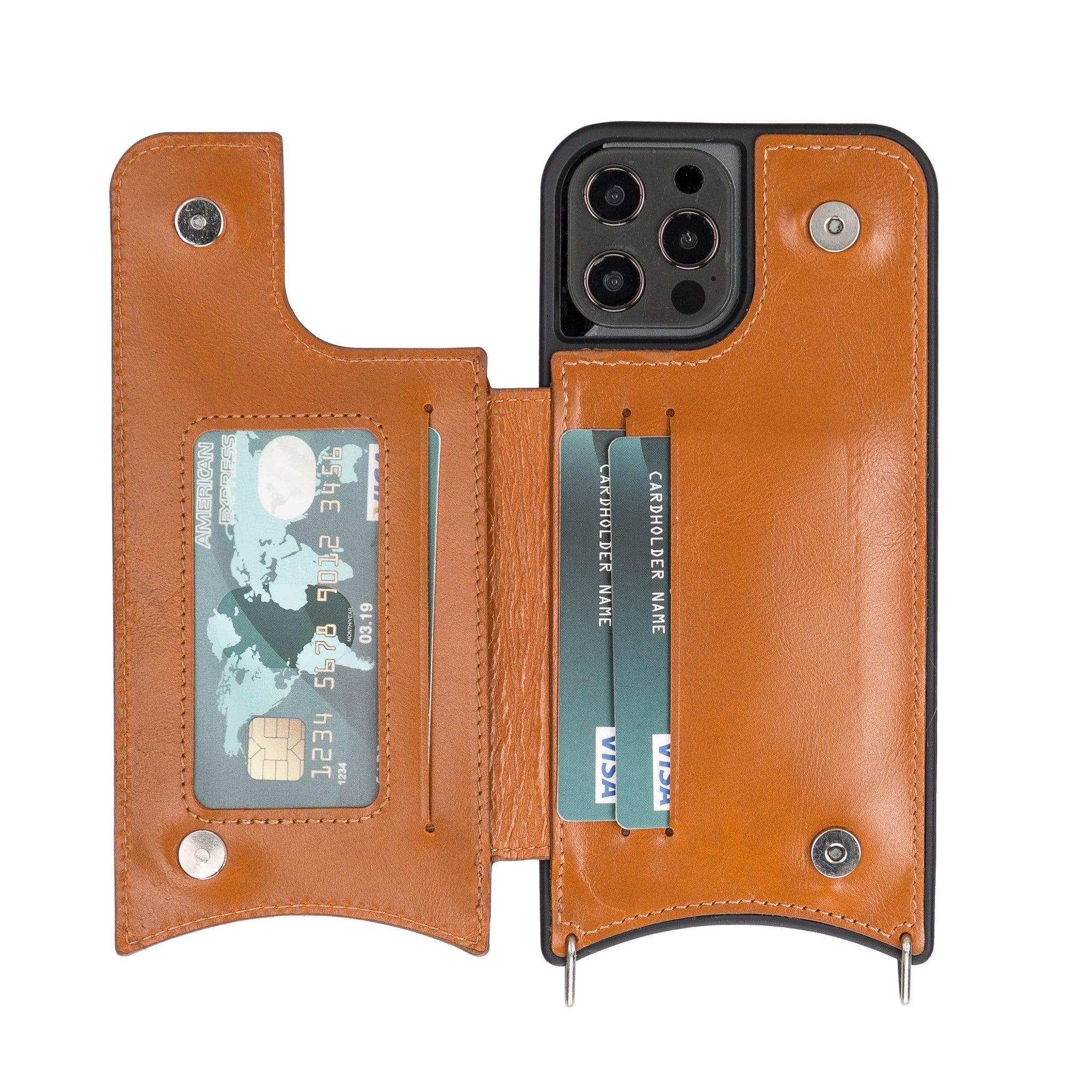 iPhone 12 Series Leather Saff UFW Plain Strap - iPhone 12 Pro 6.1' / Tan