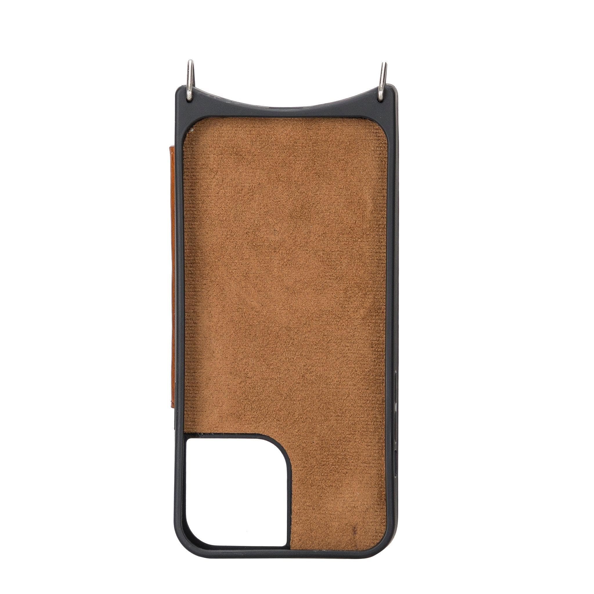 iPhone 12 Series Leather Saff UFW Plain Strap - iPhone 12 Pro 6.1' / Mink