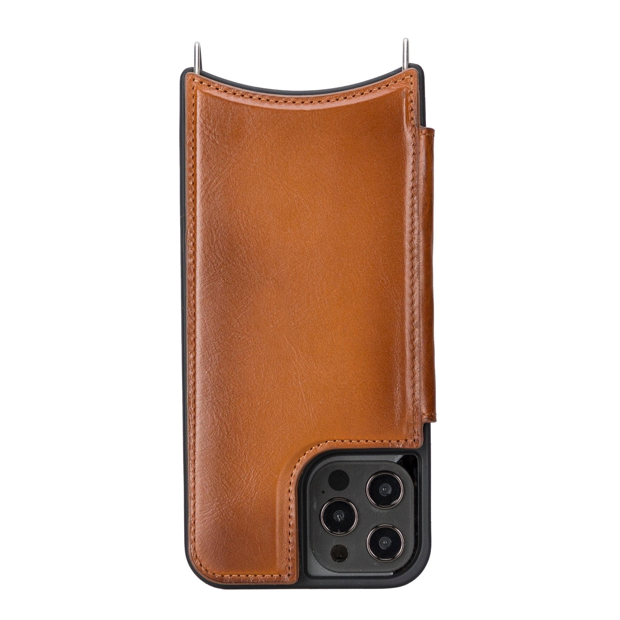 iPhone 12 Series Leather Saff UFW Plain Strap - iPhone 12 Pro 6.1' / Mink