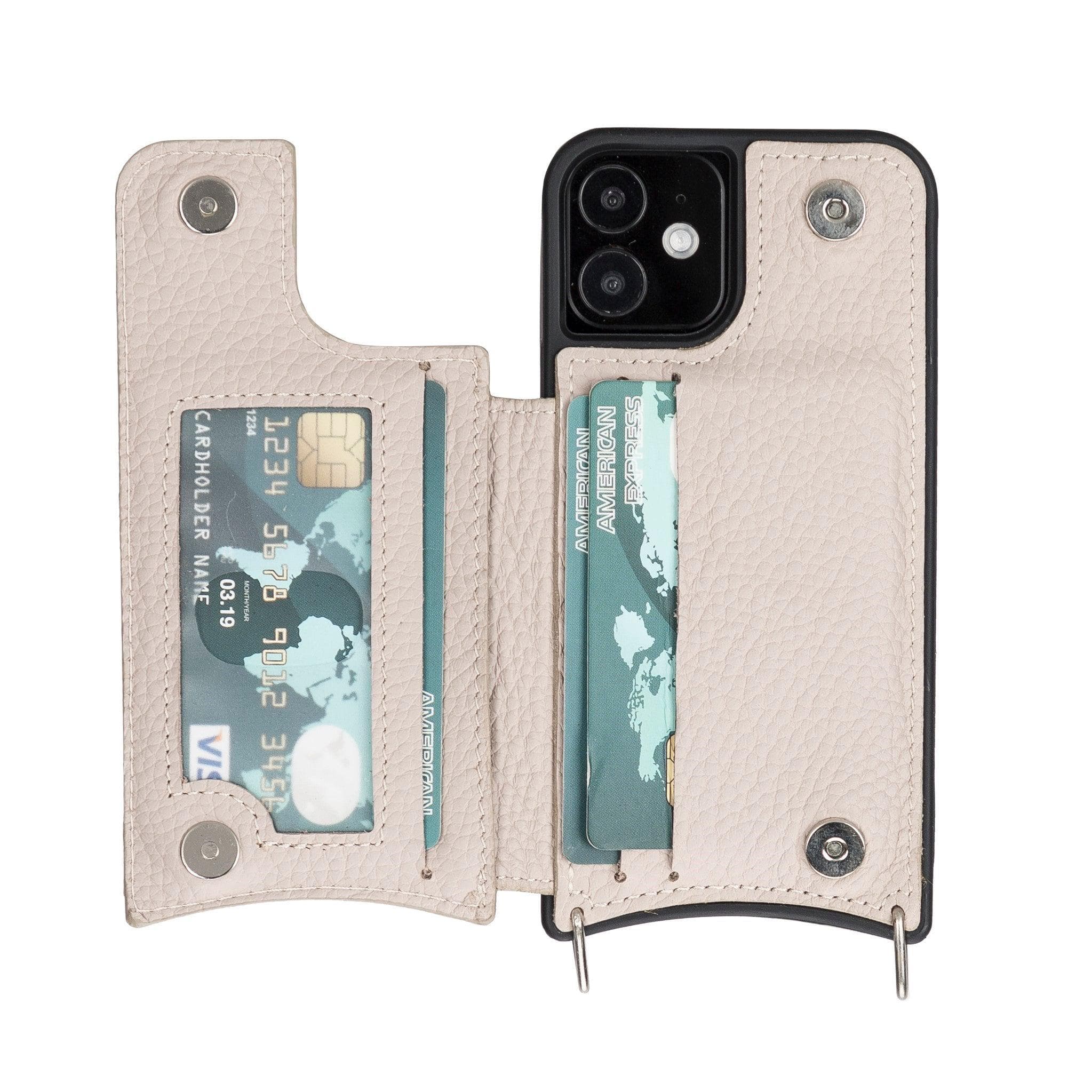 iPhone 12 Series Leather Saff UFW Plain Strap - iPhone 12 Pro 6.1' / Mink