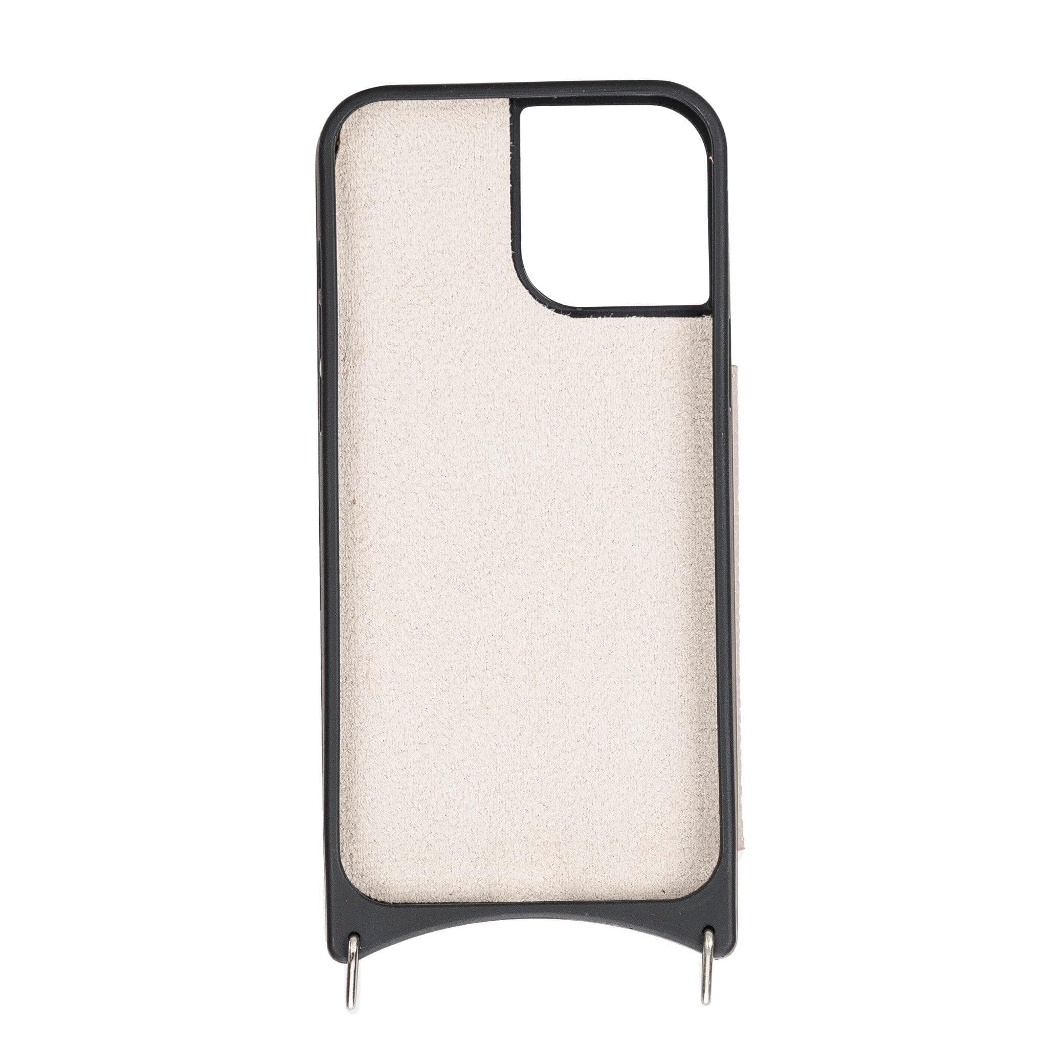 iPhone 12 Series Leather Saff UFW Plain Strap - iPhone 12 Pro 6.1' / Mink