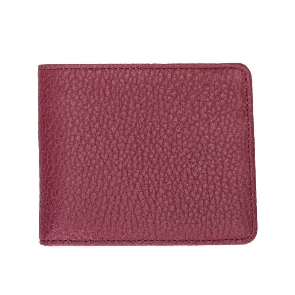 Jeffry Genuine Leather Wallet - FLOATER BURGUNDY