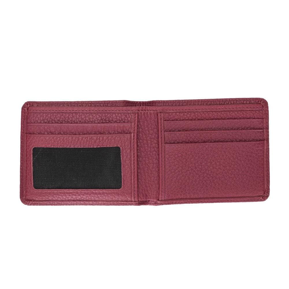 Jeffry Genuine Leather Wallet - FLOATER BURGUNDY