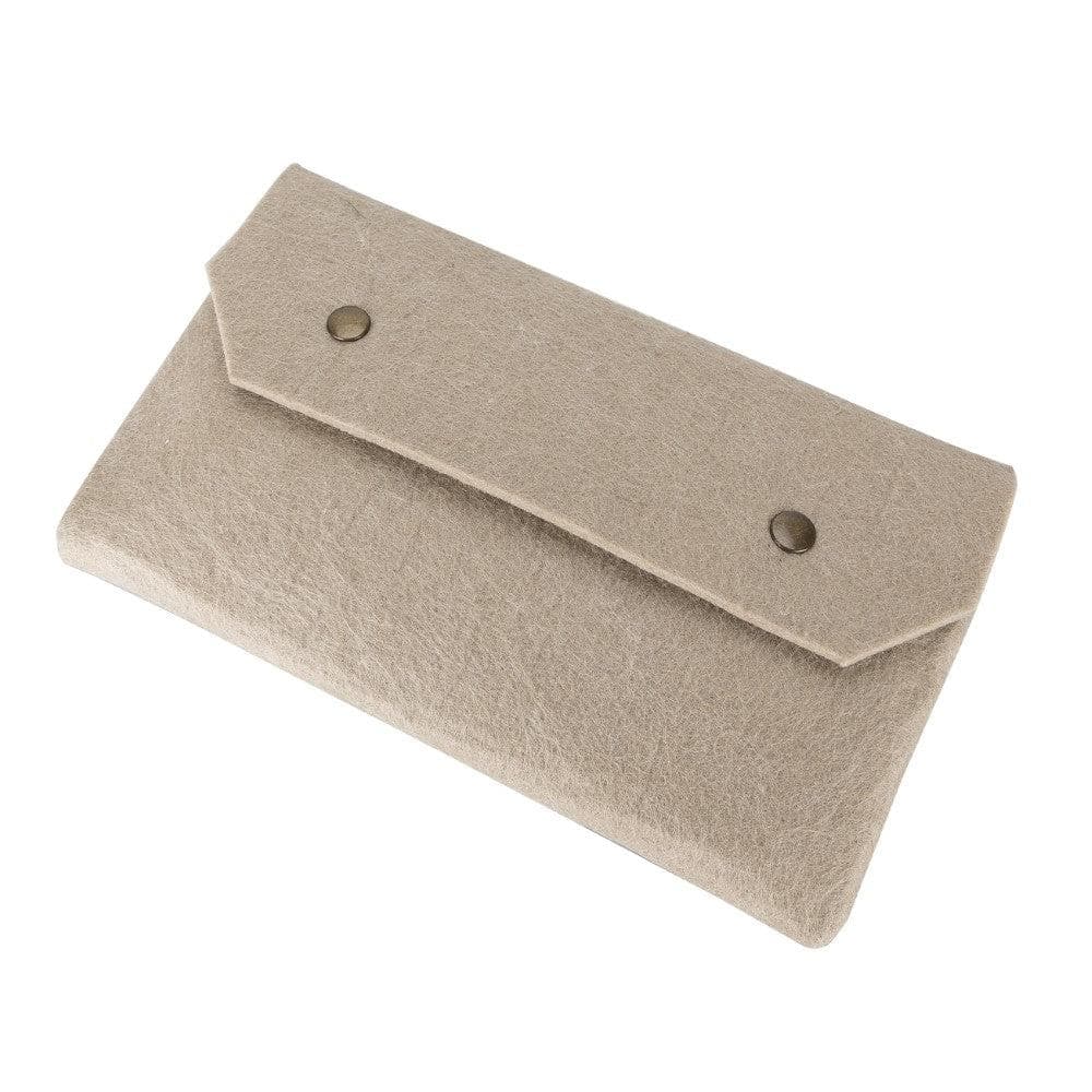 Jones Felt Wallet - Beige