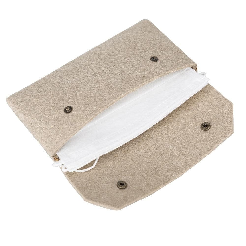 Jones Felt Wallet - Beige