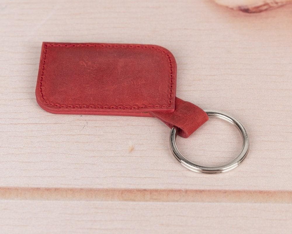 Leather Keyring - BRN4