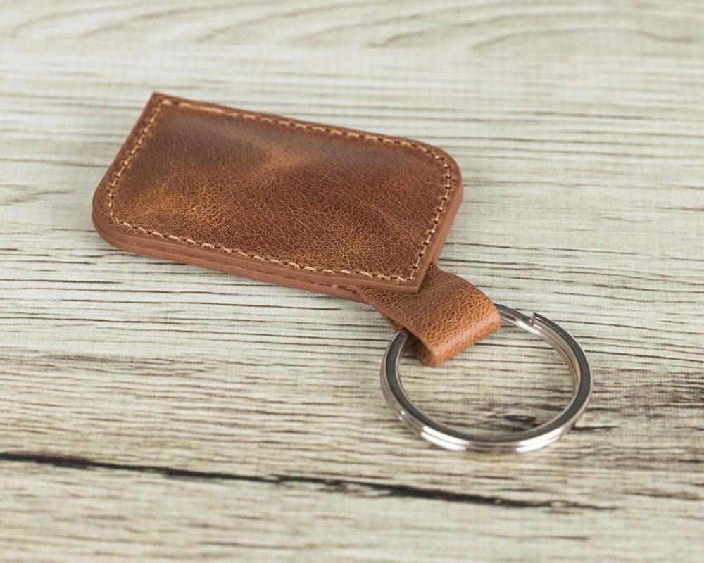 Leather Keyring - BRN4