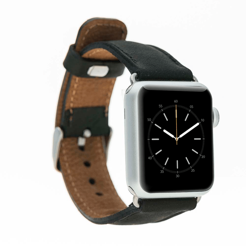 Cardiff Classic Apple Watch Leather Straps