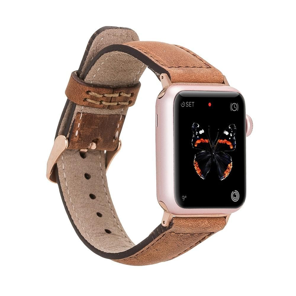 Cardiff Classic Apple Watch Leather Straps