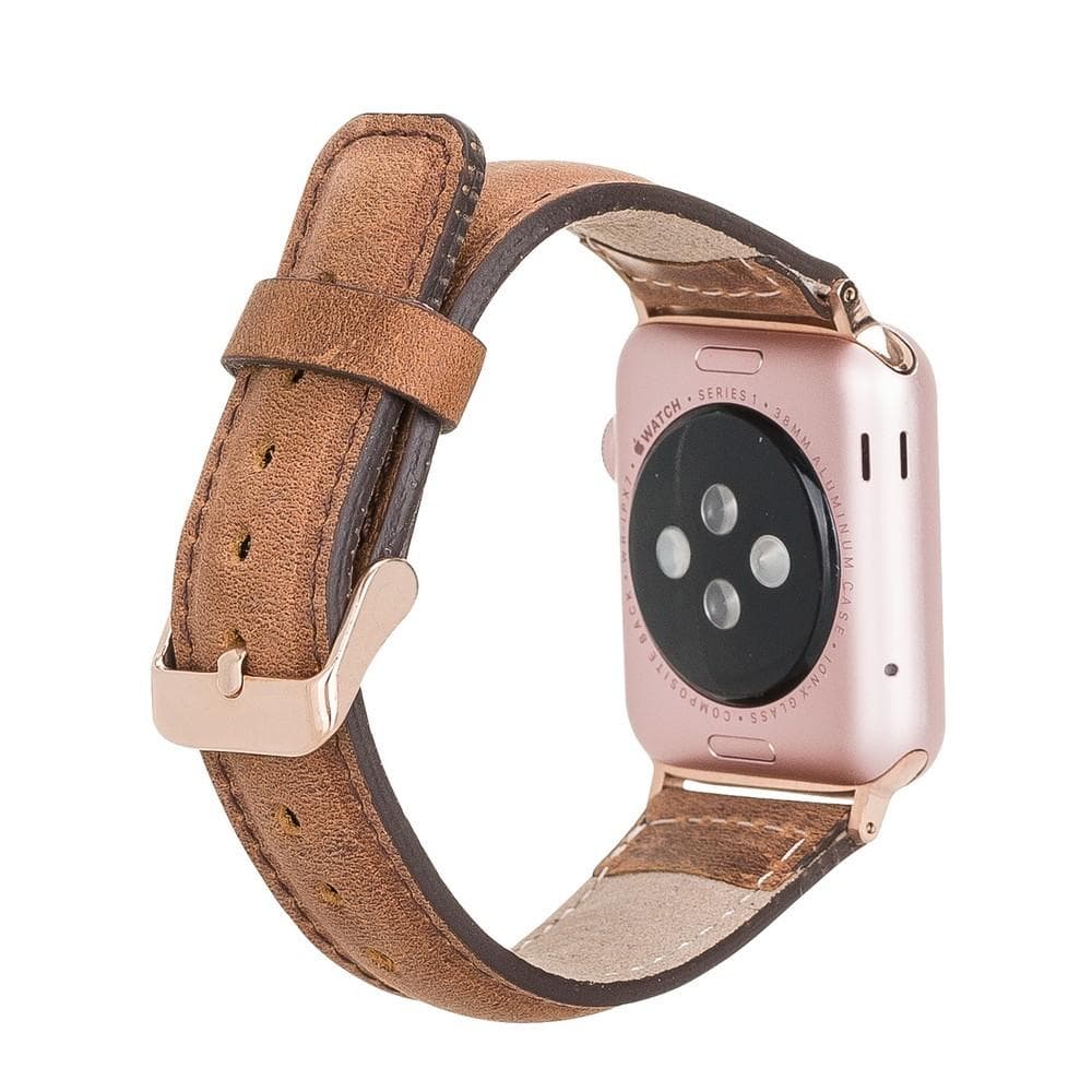 Cardiff Classic Apple Watch Leather Straps