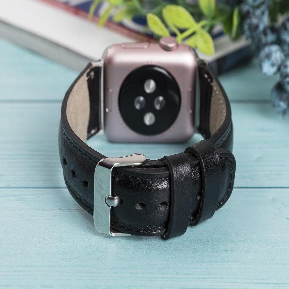 Cardiff Classic Apple Watch Leather Straps