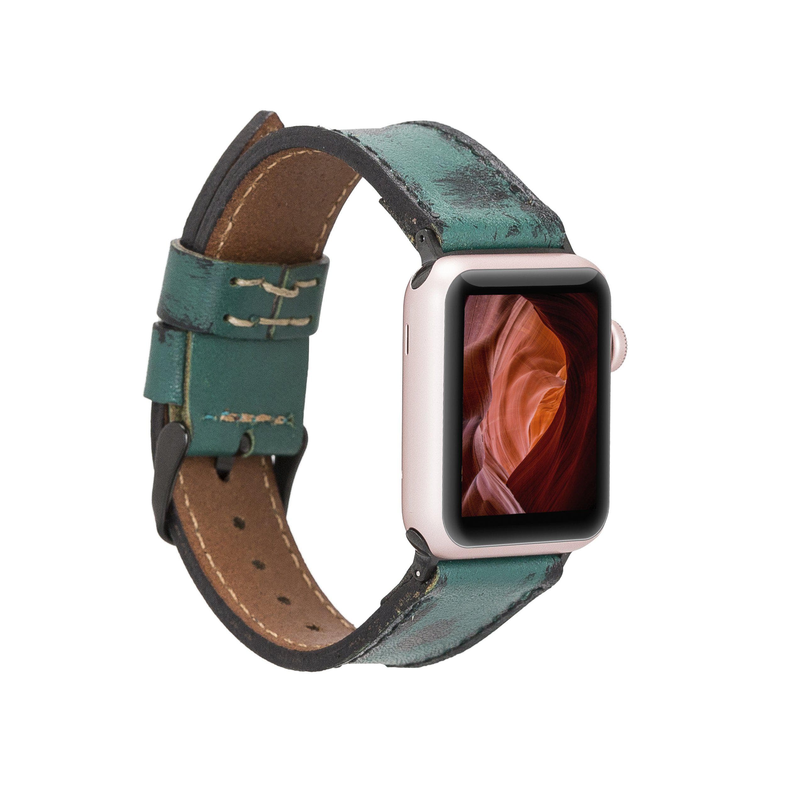 Cardiff Classic Apple Watch Leather Straps