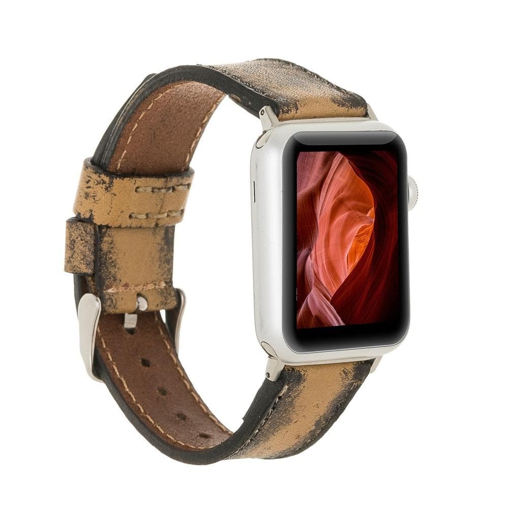 Cardiff Classic Apple Watch Leather Straps