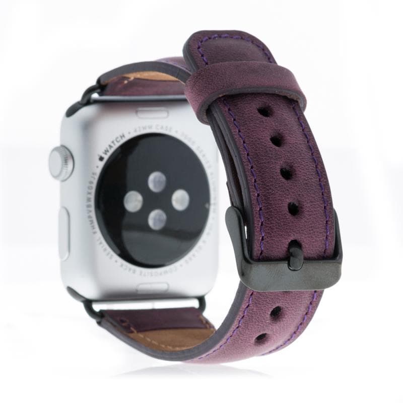 Cardiff Classic Apple Watch Leather Straps