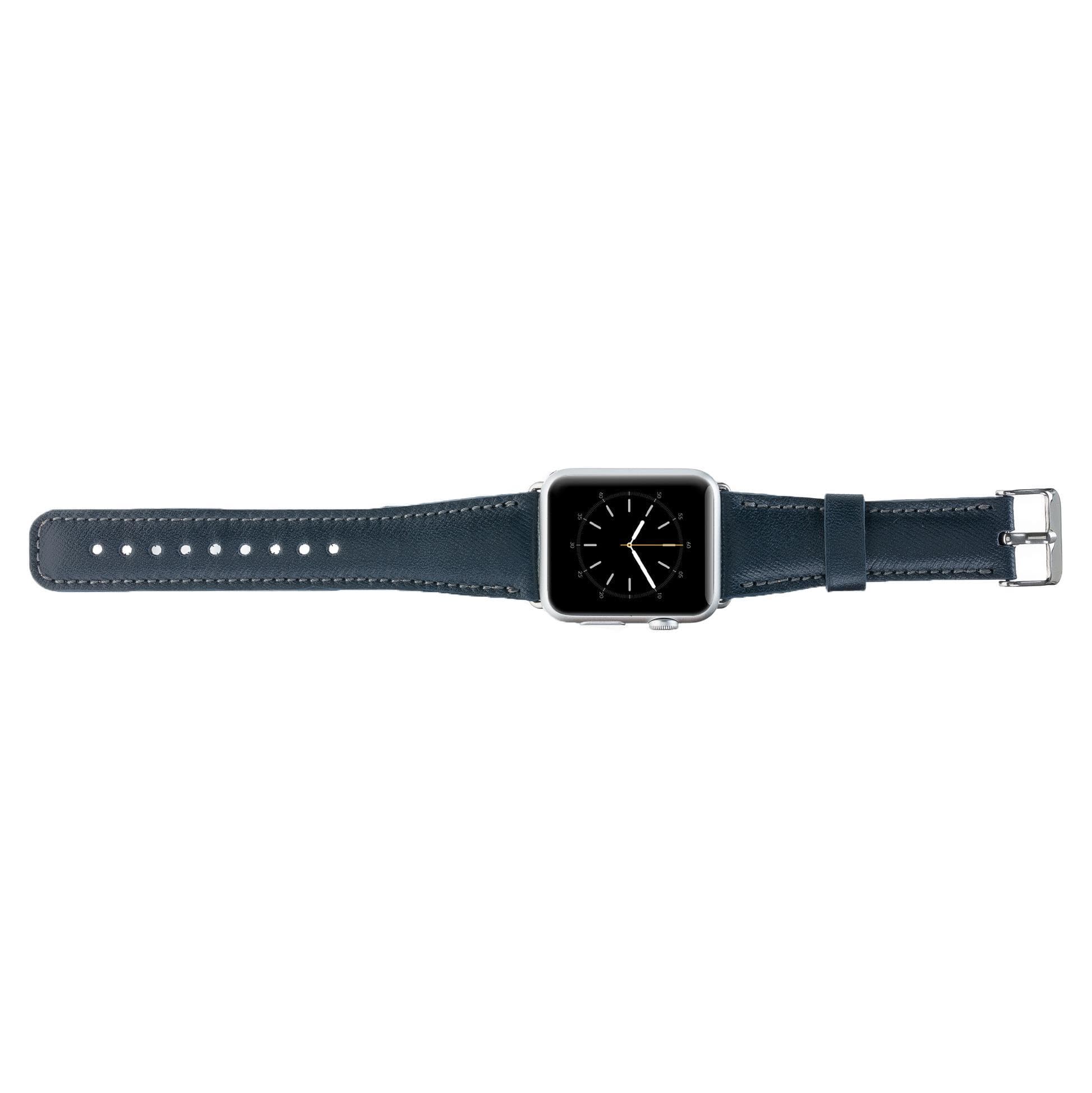 Cardiff Classic Apple Watch Leather Straps