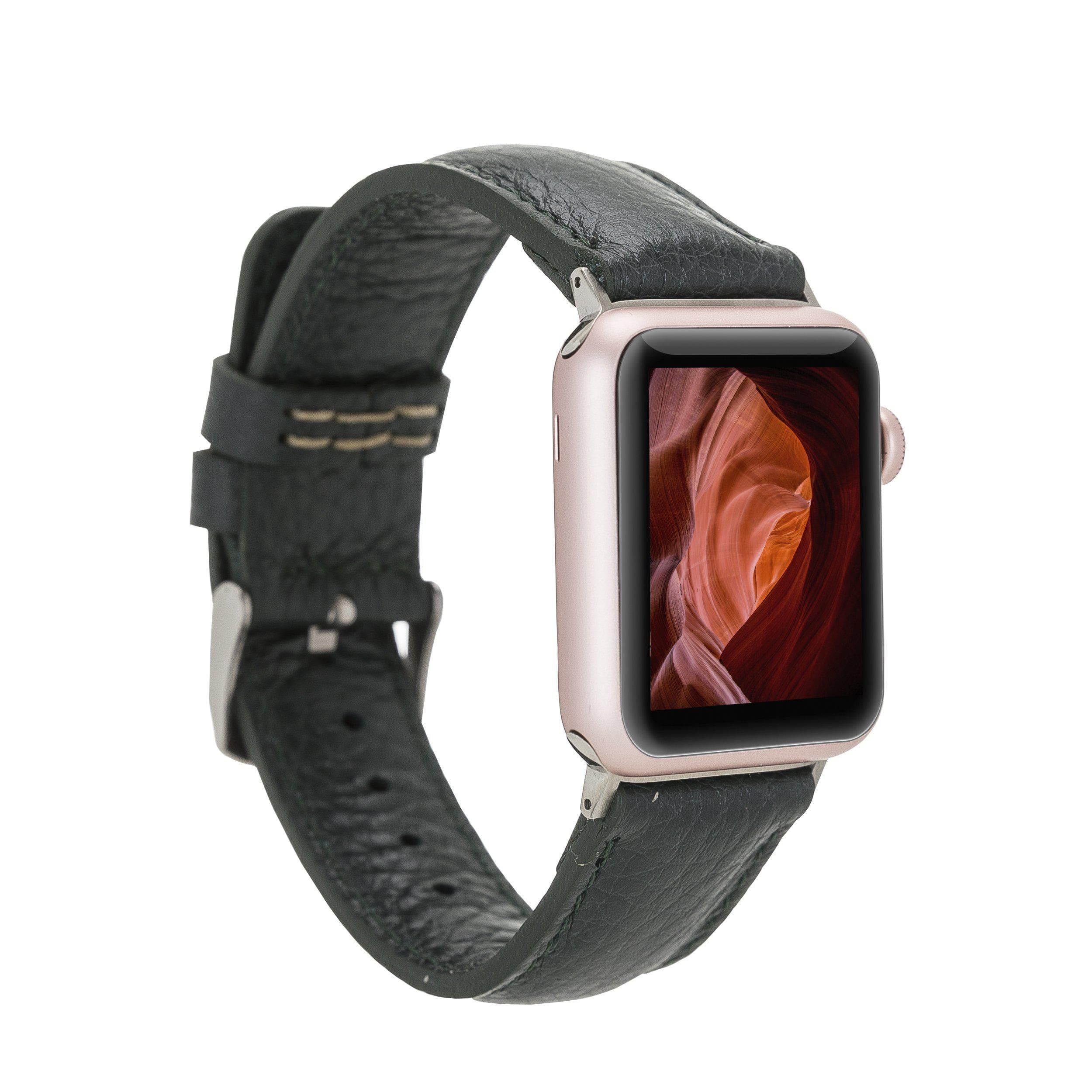 Cardiff Classic Apple Watch Leather Straps