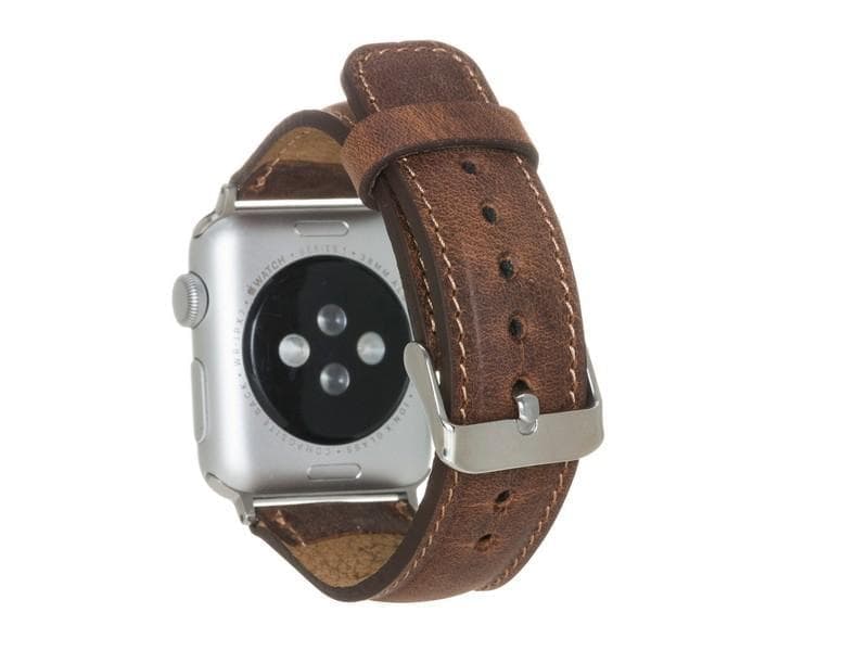 Hereford Klasik Renkli Apple Watch Deri Kayış