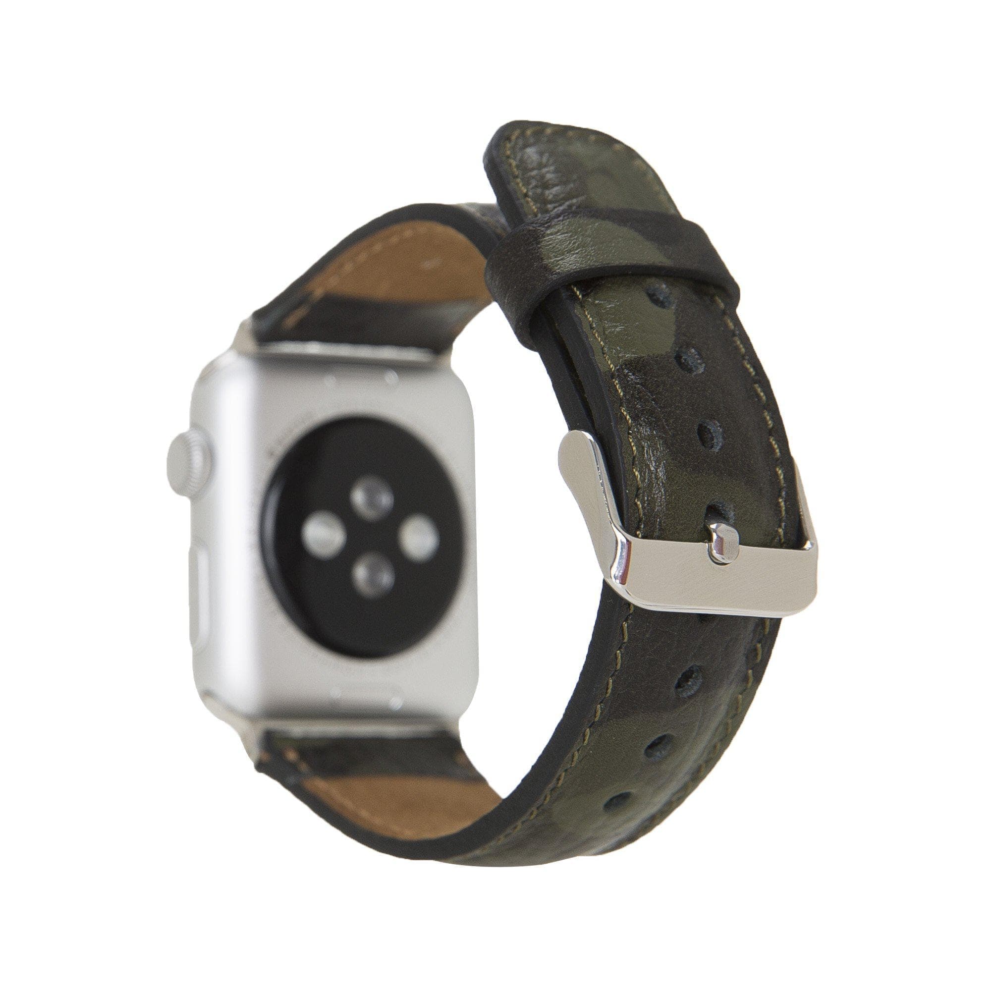 Hereford Klasik Renkli Apple Watch Deri Kayış