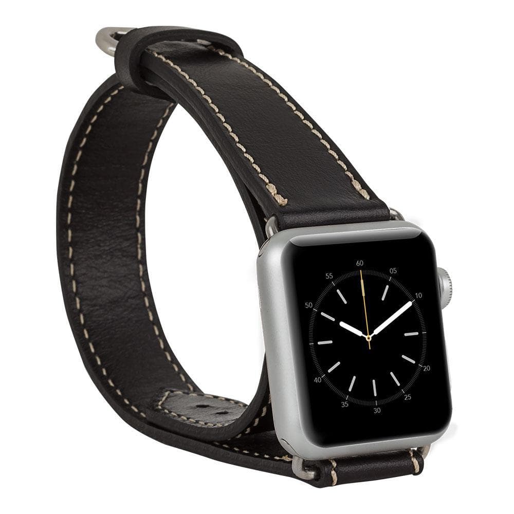 Lancaster Double Tour Classic Apple Watch Leather Straps