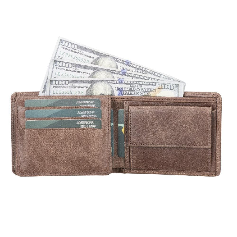 Leather Ben Wallet - Light Brown