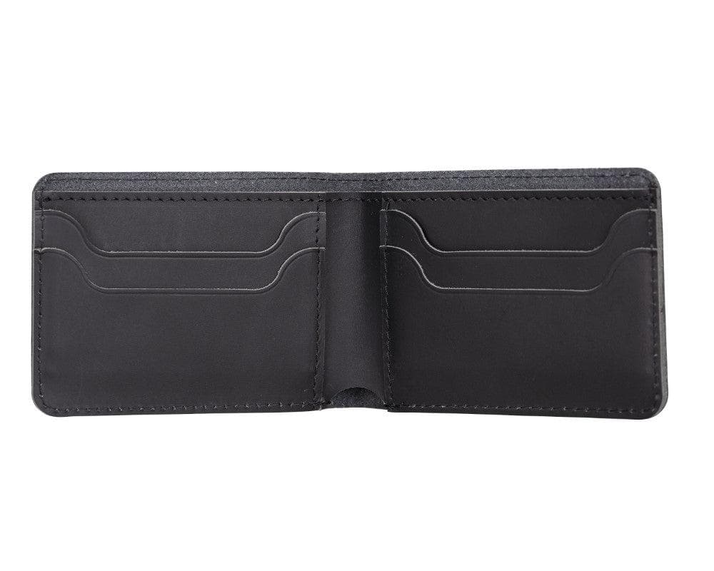 Leather Franco Wallet - Black