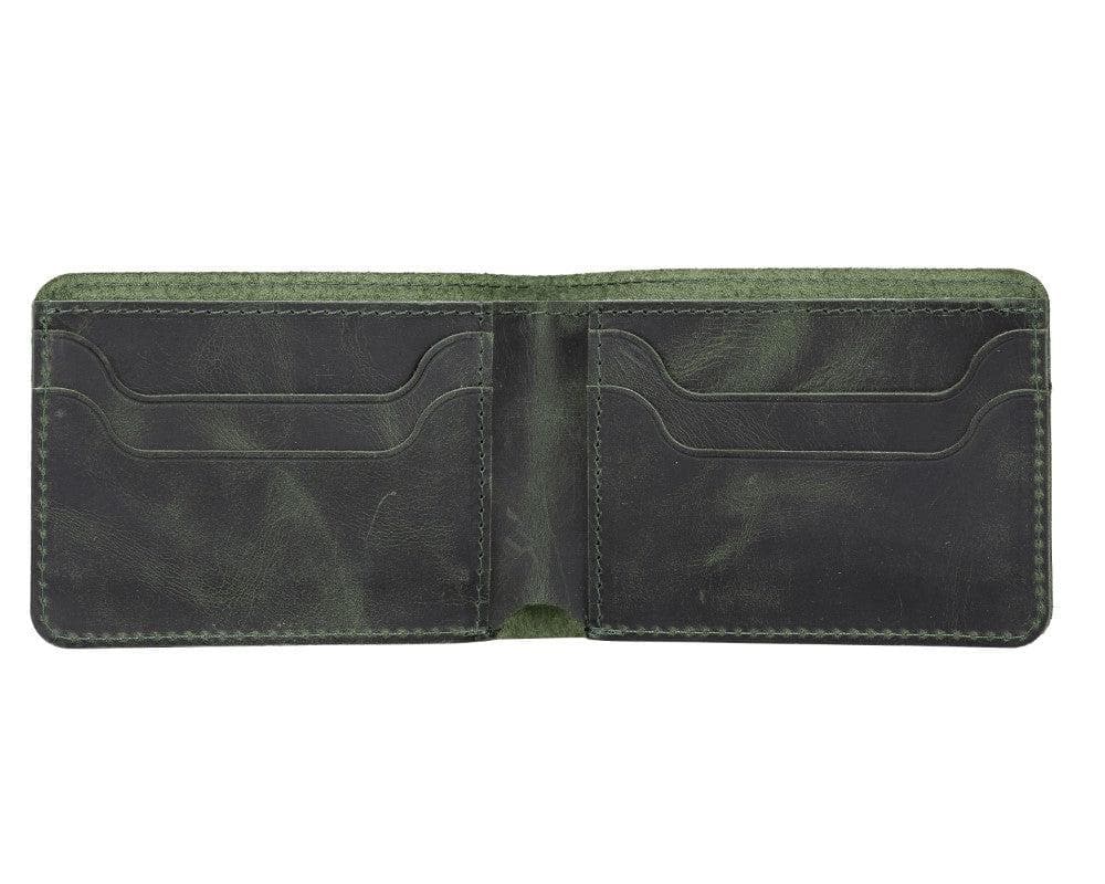 Leather Franco Wallet - Green