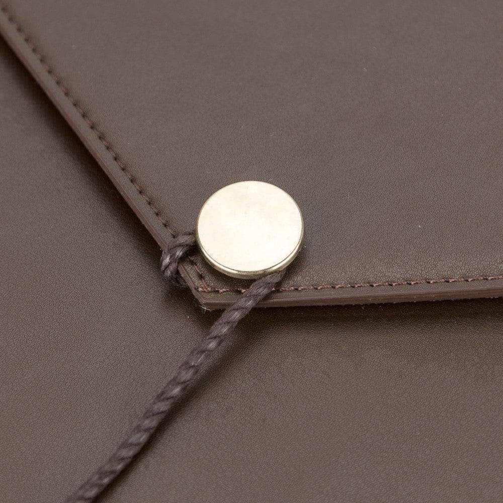 Leather Mac Sleeve - 11" / Brown