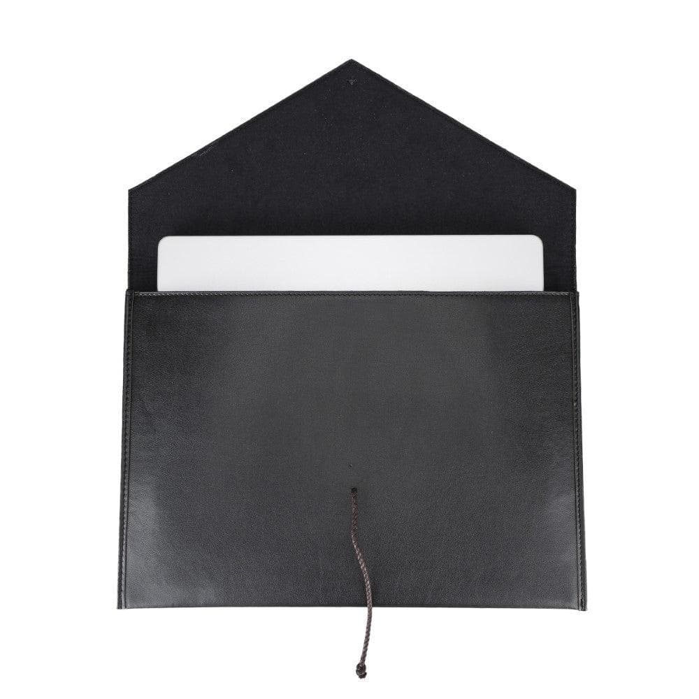 Leather Mac Sleeve - 13" / Black