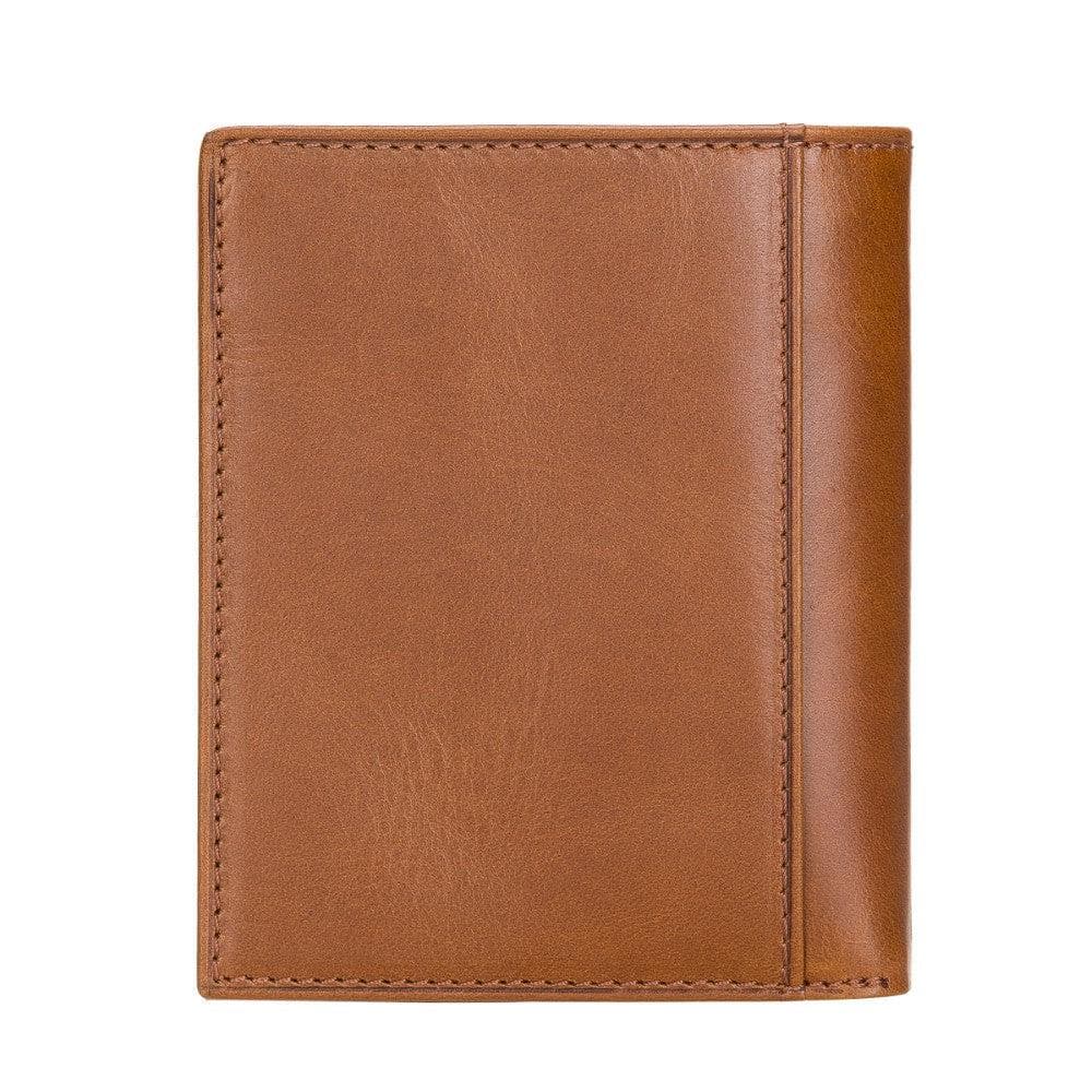 Leather Yetta Card Holder - Floather Brown