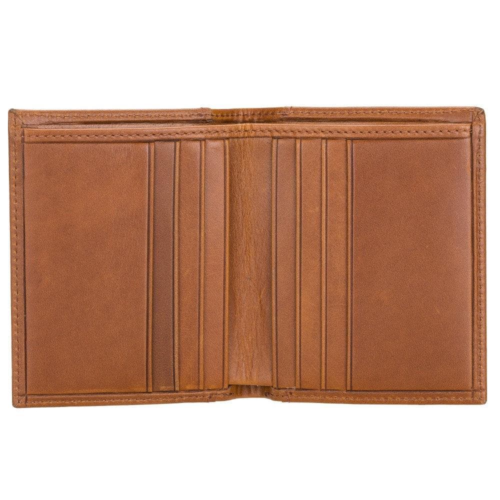 Leather Yetta Card Holder - Floather Brown