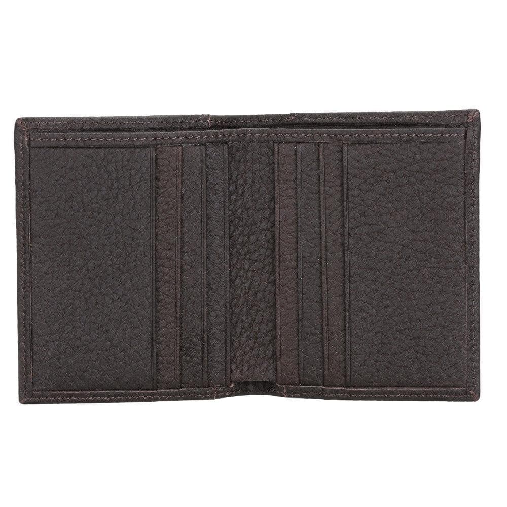 Leather Yetta Card Holder - Floather Brown