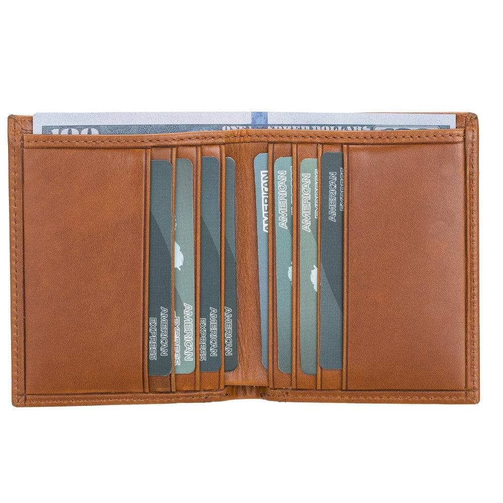 Leather Yetta Card Holder - Tan